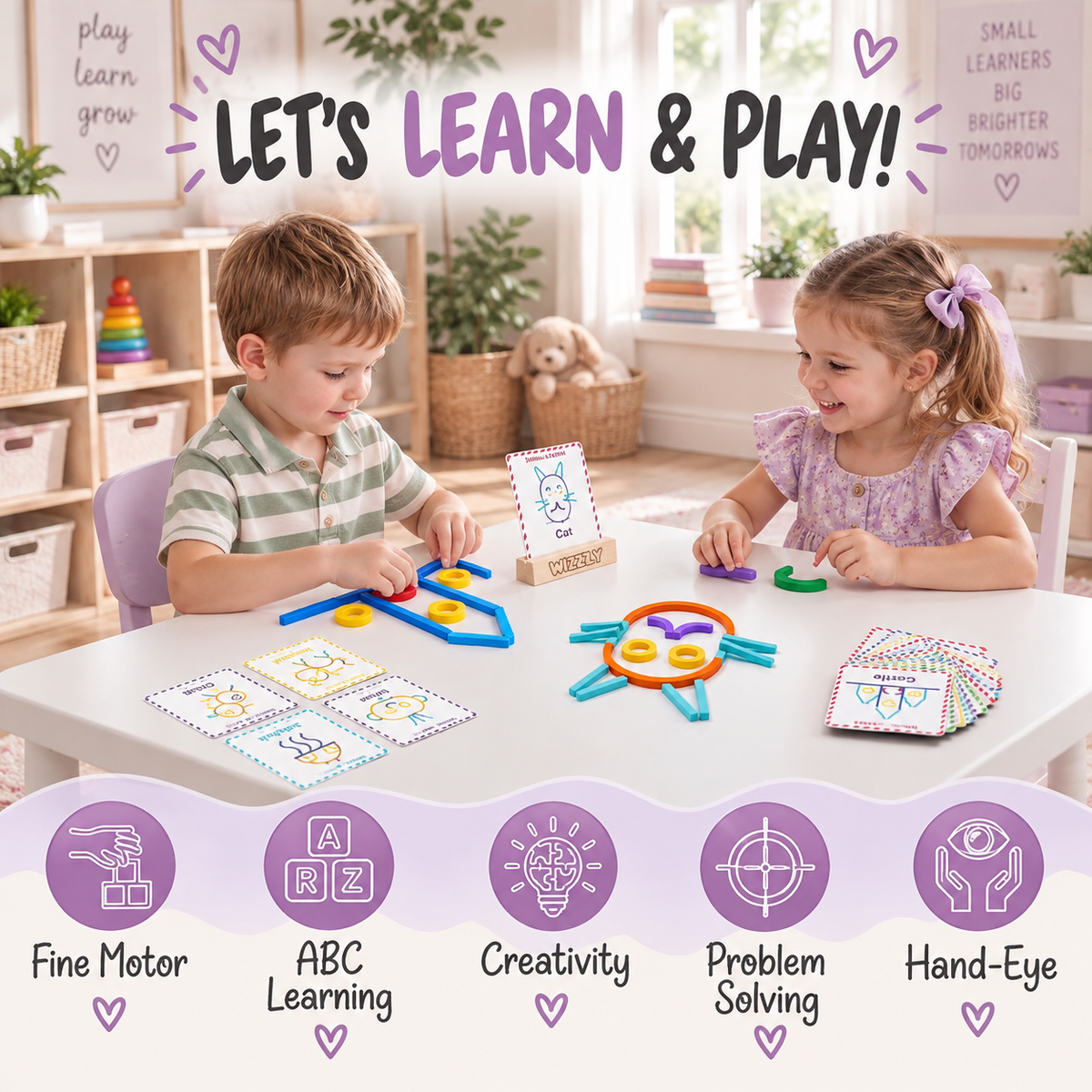 Wooden Montessori Smart Sticks