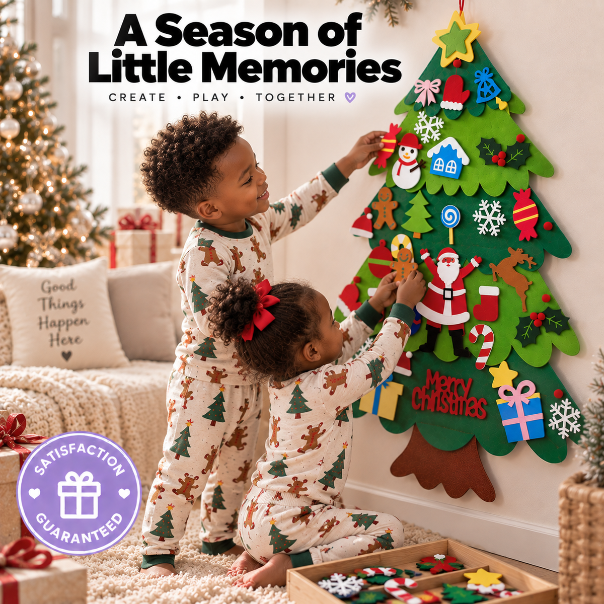 DIY Felt Christmas Tree