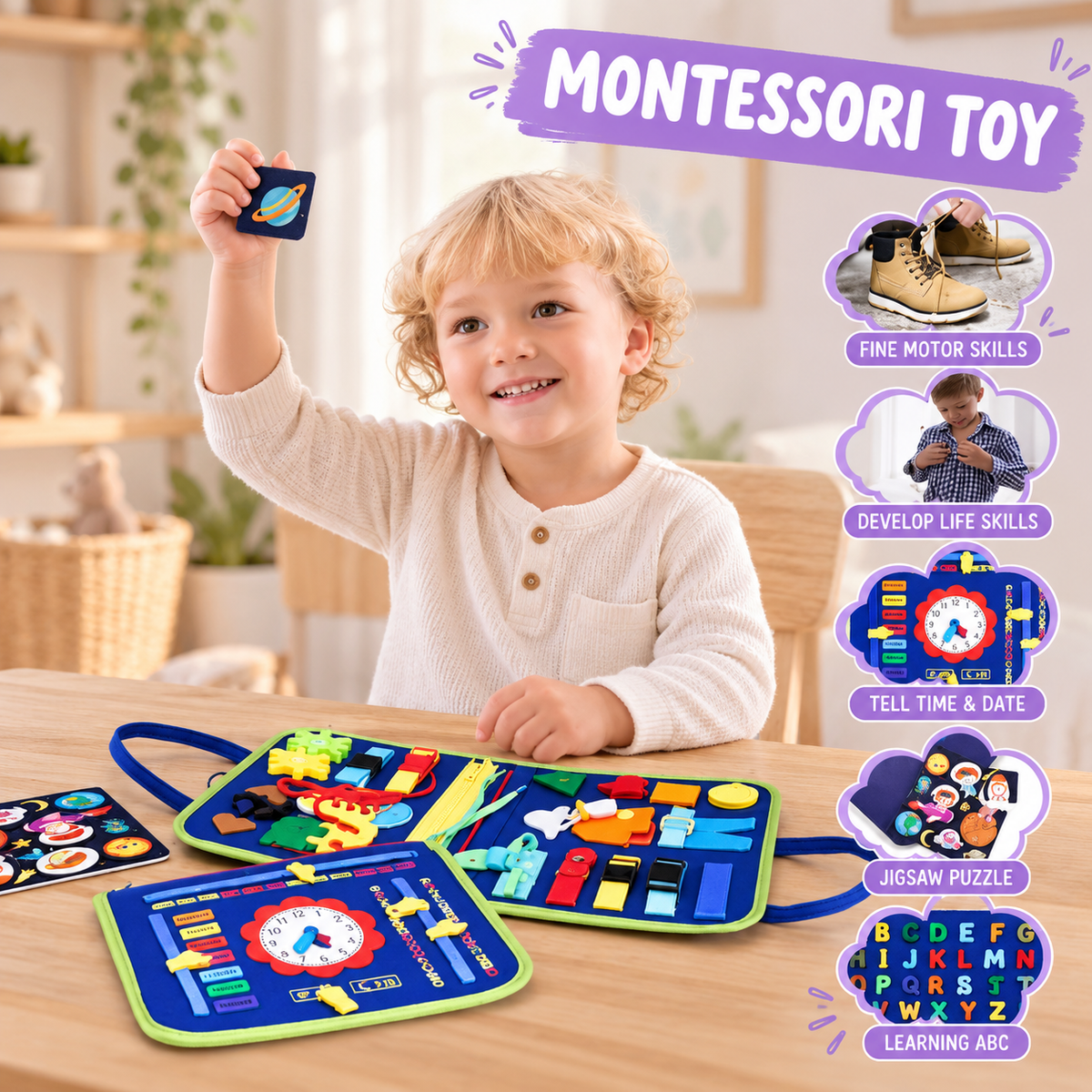 Montessori Busy Book
